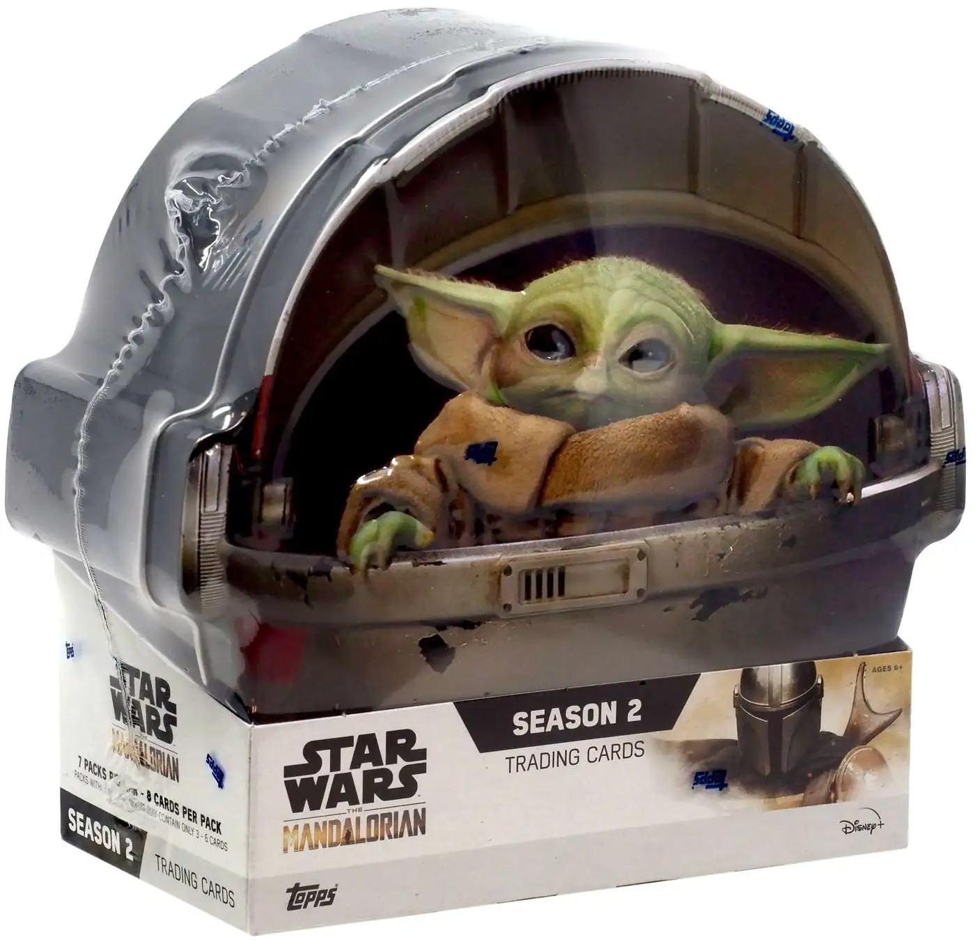 2021 Star Wars Mandalorian Season 2 Baby Yoda "Grogu" Empty Tin The Child 