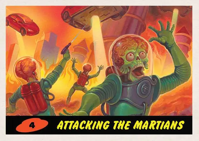 Mars Attack Invasion   Individual Trading Cards 