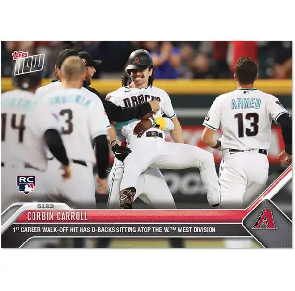 Corbin Carroll Rookie Arizona Diamondbacks 2023 Topps Team Set Cards