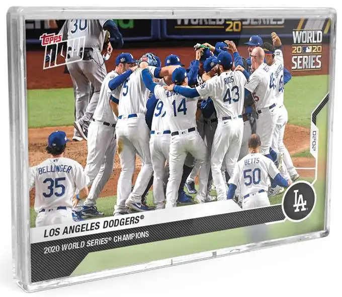 MLB World Series Champions 2020 NOW Baseball Los Angeles Dodgers