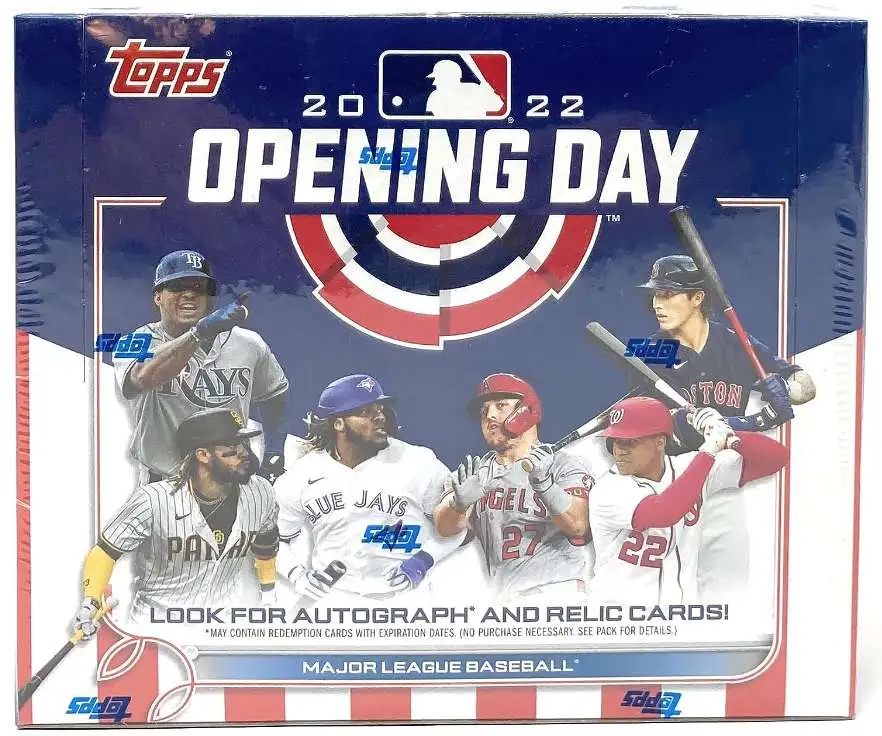 MLB Topps 2022 Opening Day Baseball Trading Card HOBBY Box 36 Packs