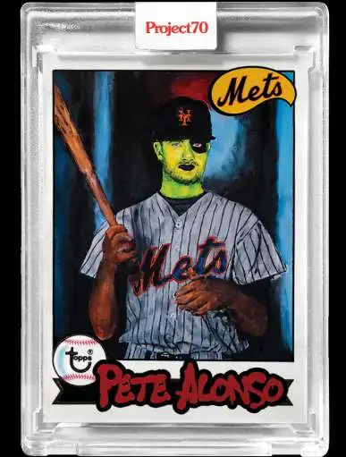 MLB Topps Project70 Baseball 1979 Pete Alonso Exclusive Trading Card 316,  by Jonas Never, Rainbow Foil - ToyWiz