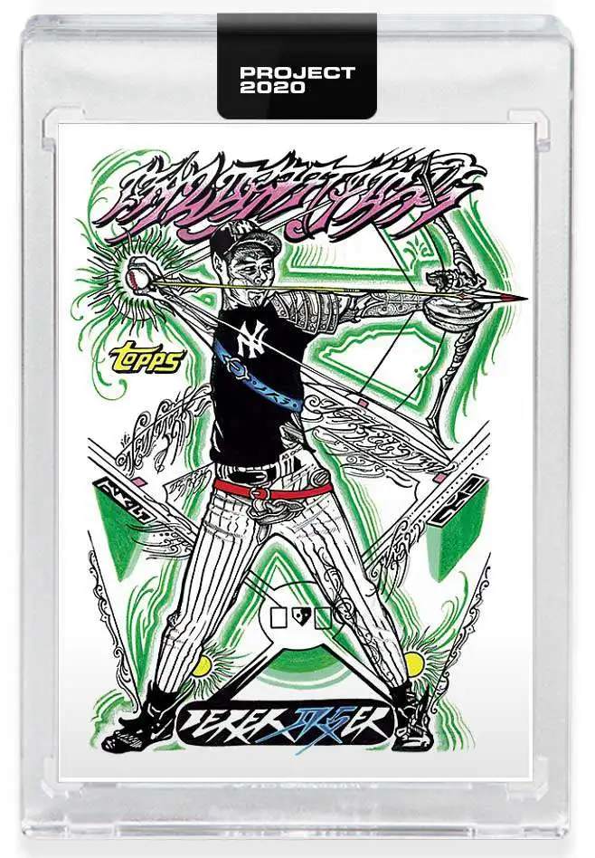 MLB Topps Project 2020 Baseball 1993 Derek Jeter Trading Card [#171 by JK5]