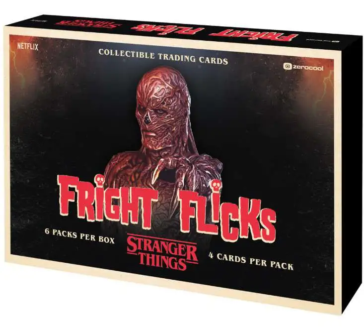 Stranger Things 2023 Fright Flicks Exclusive Trading Card Box 6 Packs Topps Toywiz 