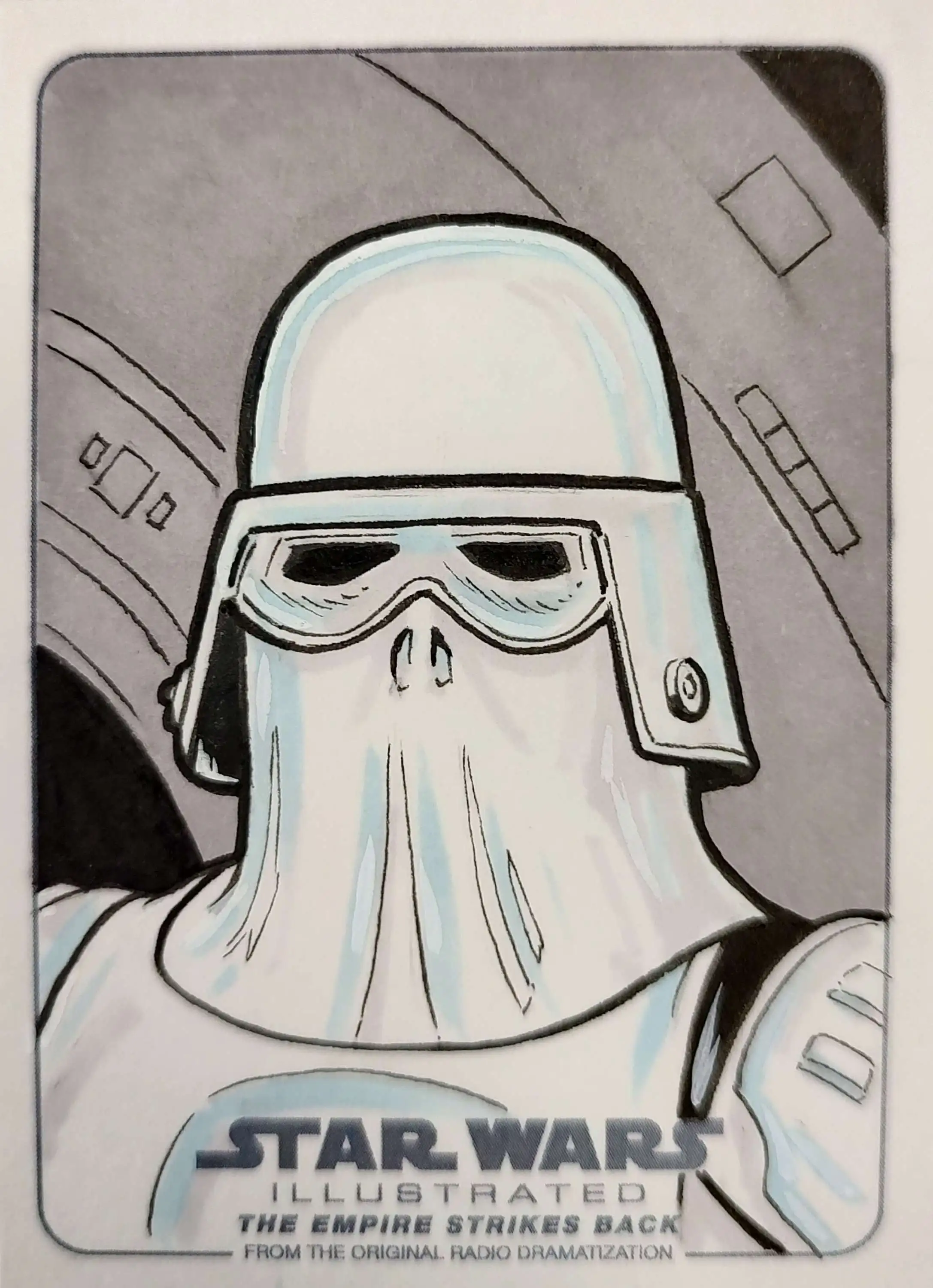 Star Wars The Empire Strikes Back 2015 Topps Star Wars Illustrated Sketch  Card 11 AUTOGRAPHED Trading Card - ToyWiz