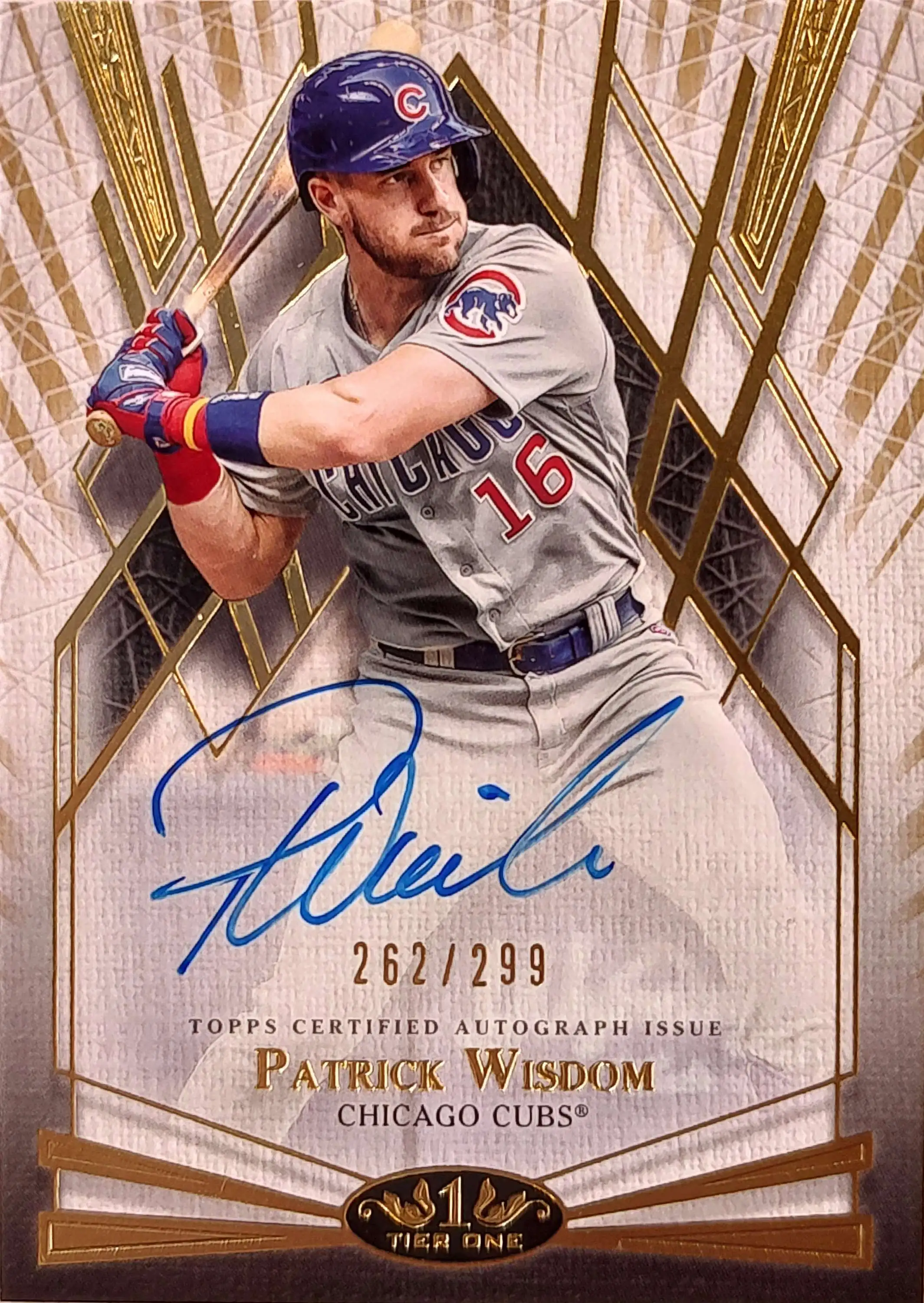 Patrick Wisdom Baseball Edit Cubs - Patrick Wisdom - Posters and