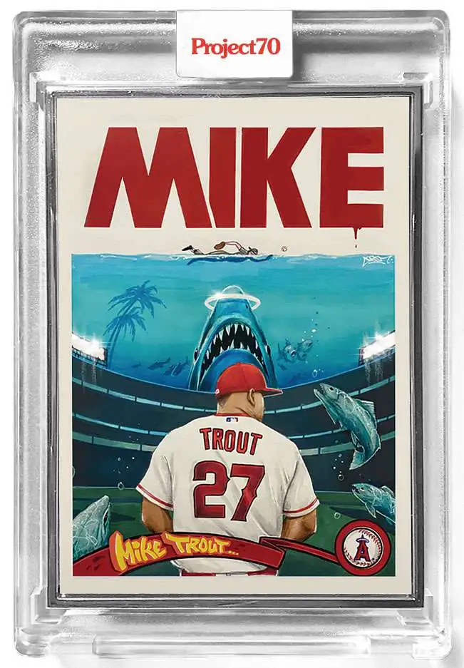 Topps MLB Topps PROJECT 2020 Card 187 | 2011 Mike Trout by Grotesk