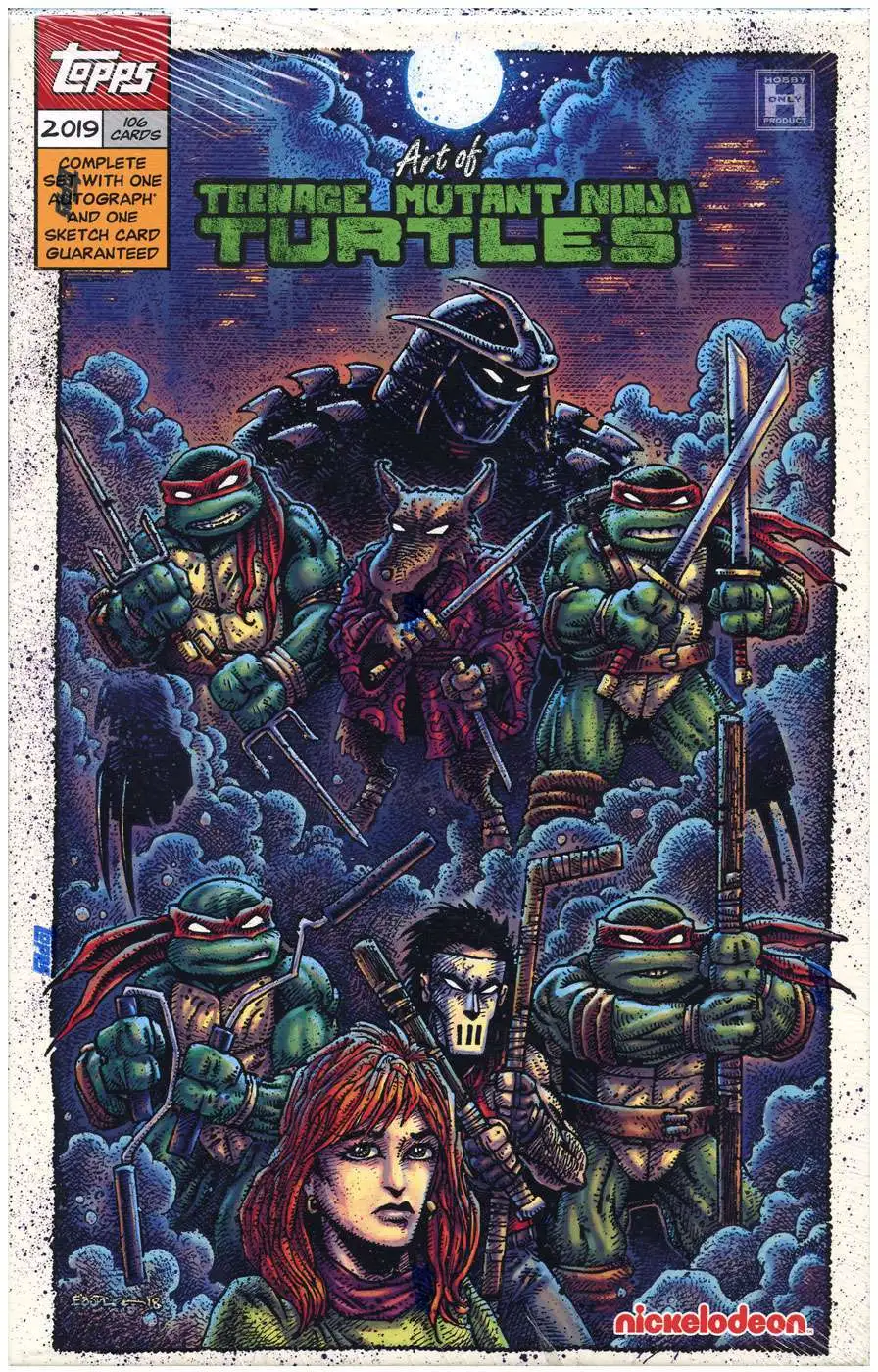 Topps Art of Teenage Mutant Ninja Turtles Trading Card HOBBY Box