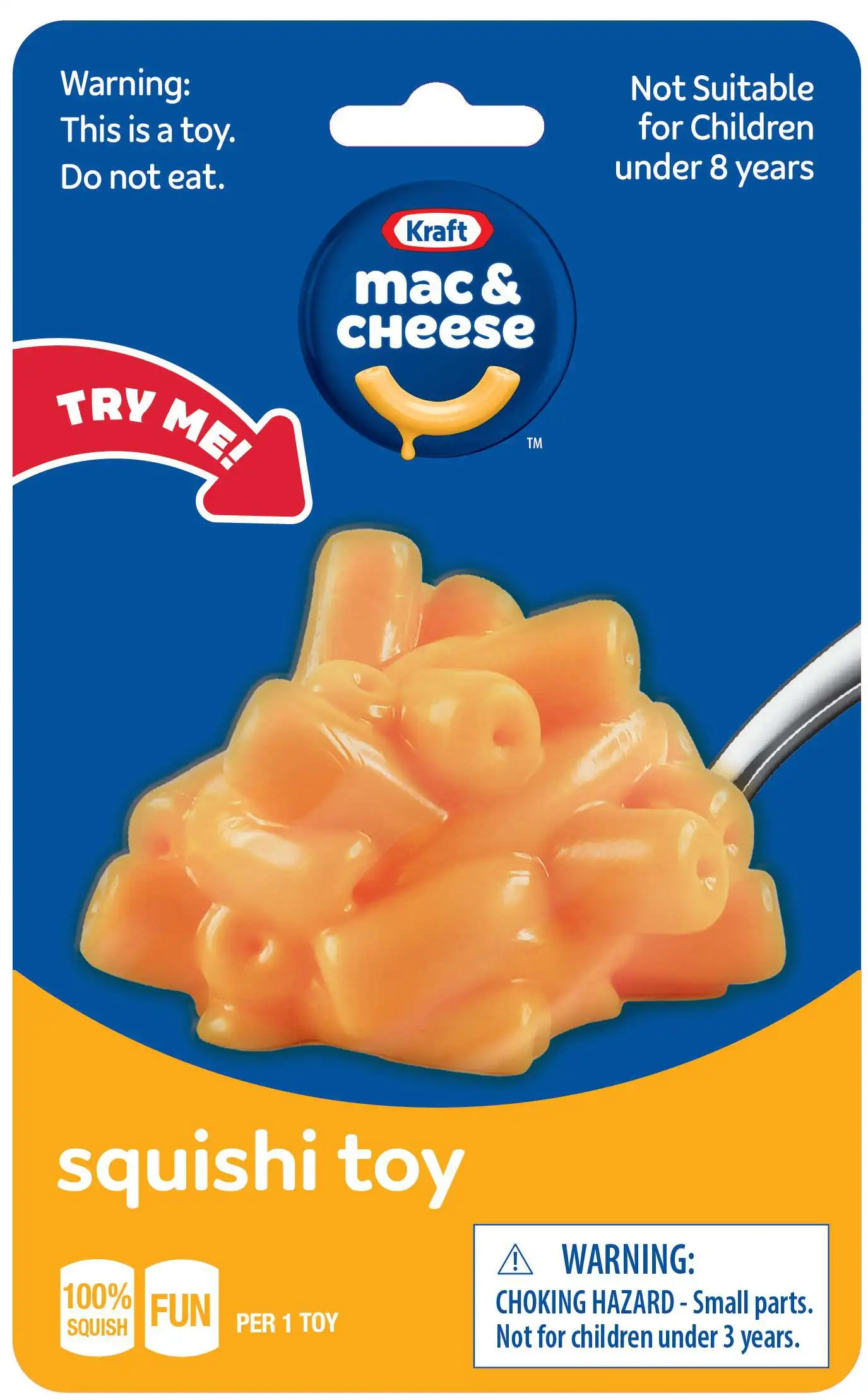 Kraft Mac & Cheese Scented Squishy Toy (Pre-Order ships July)