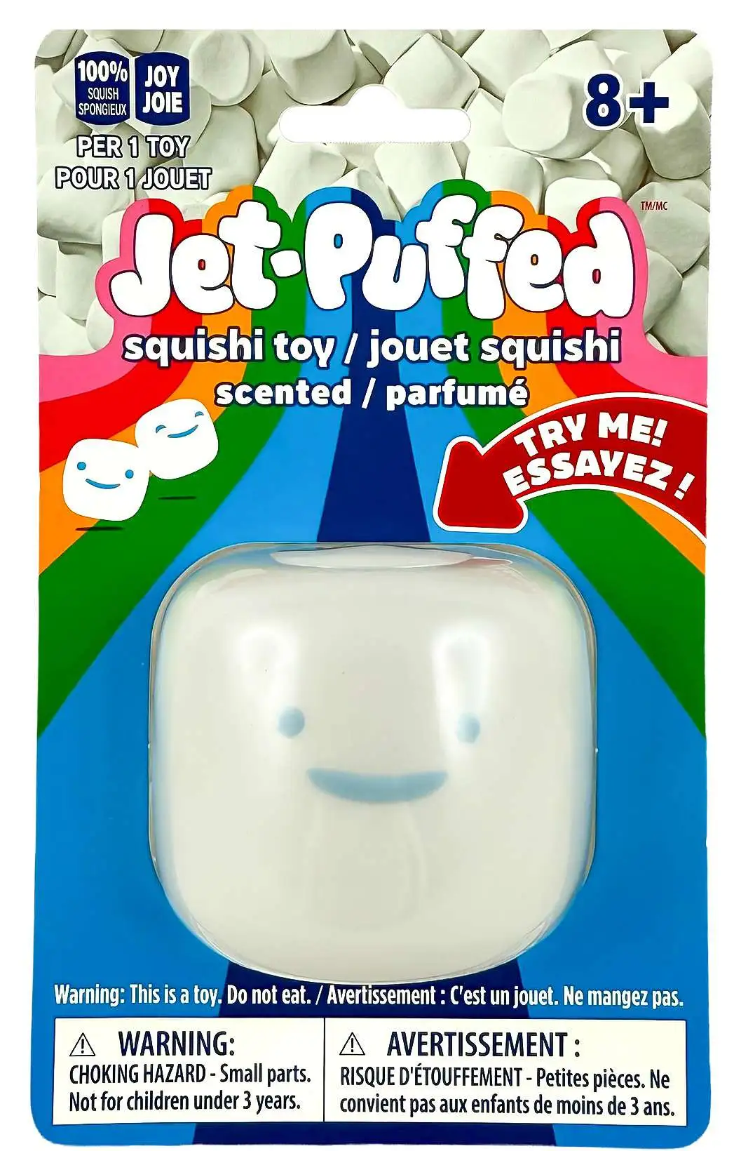 Jet-Puffed Marshmallow Squishy Toy [Scented!] (Pre-Order ships June)