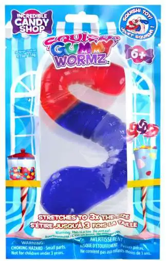 Incredible Group Gummy Wormz Squishy Toy