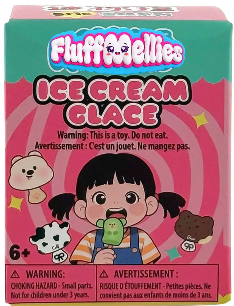 Fluffmellies (Mooshies) Ice Cream Mystery Pack [1 RANDOM Squeezy Toy]