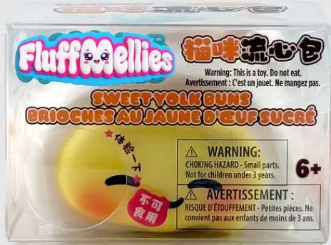 Fluffmellies (Mooshies) Sweet Yolk Buns Squeezy Toy [1 RANDOM Expression]