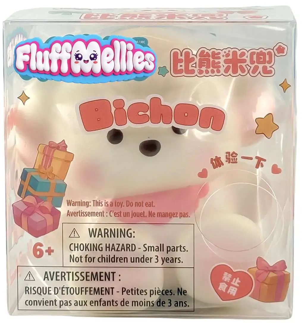 Fluffmellies (Mooshies) Bichon Mystery Pack [1 RANDOM Squeezy Toy]