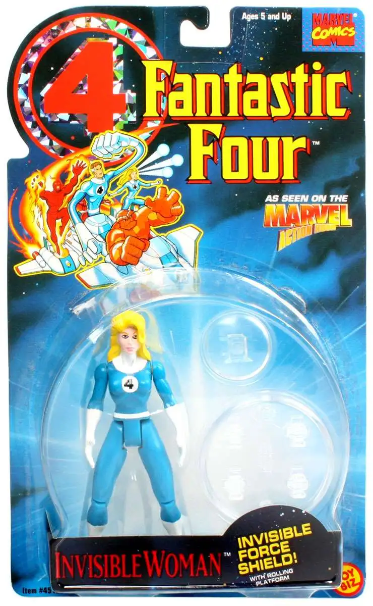 Marvel Fantastic Four Invisible Woman Action Figure [Invisible Force Shield!]