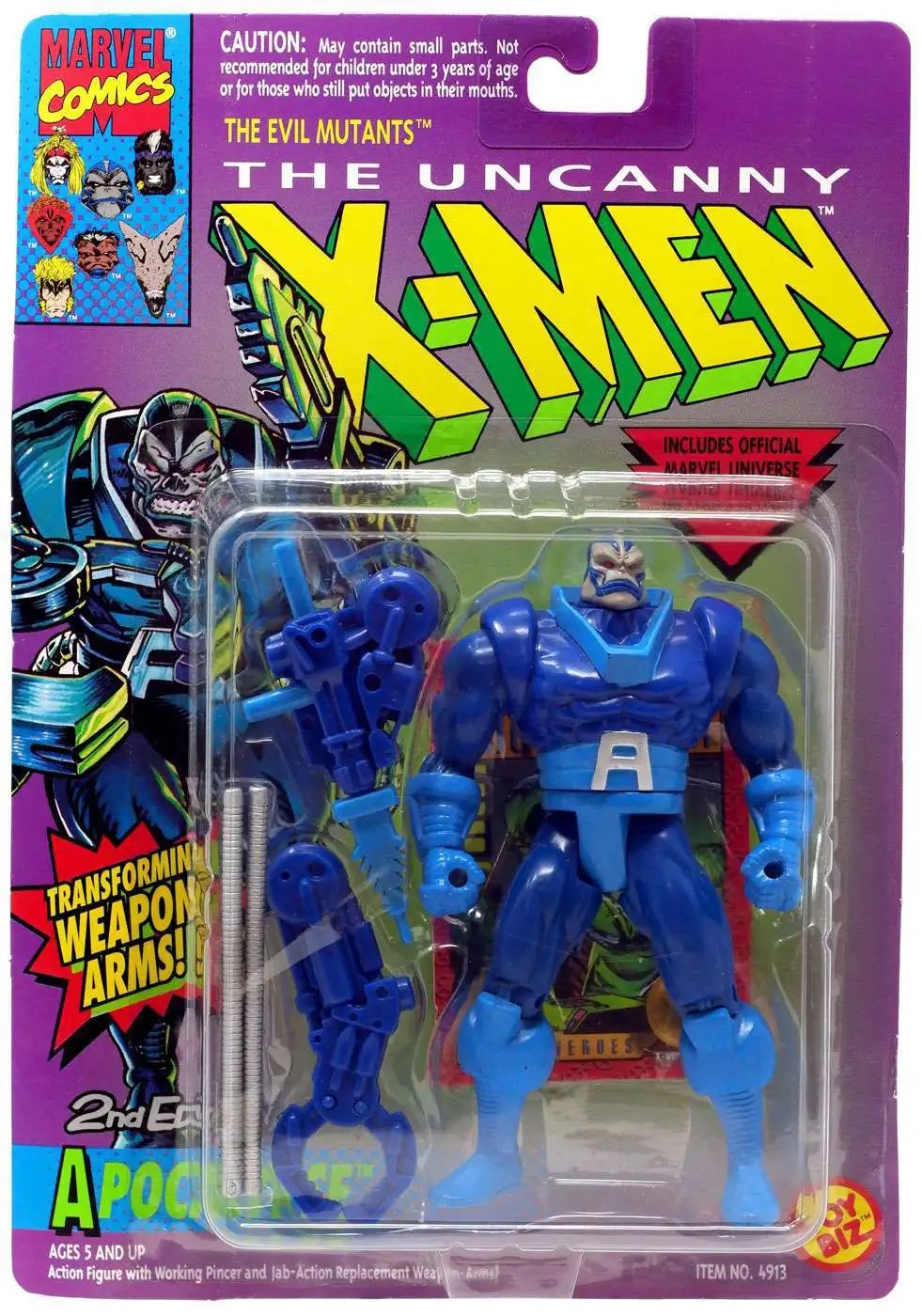 1993 Marvel Comics X-men Apocalypse Action Figure 2nd Edition for sale online 