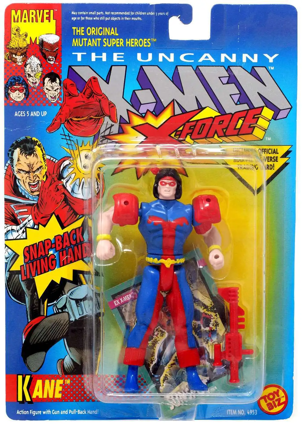 Warpath X-men X-force 5 Inch Figure Marvel 1992 ToyBiz for sale online 