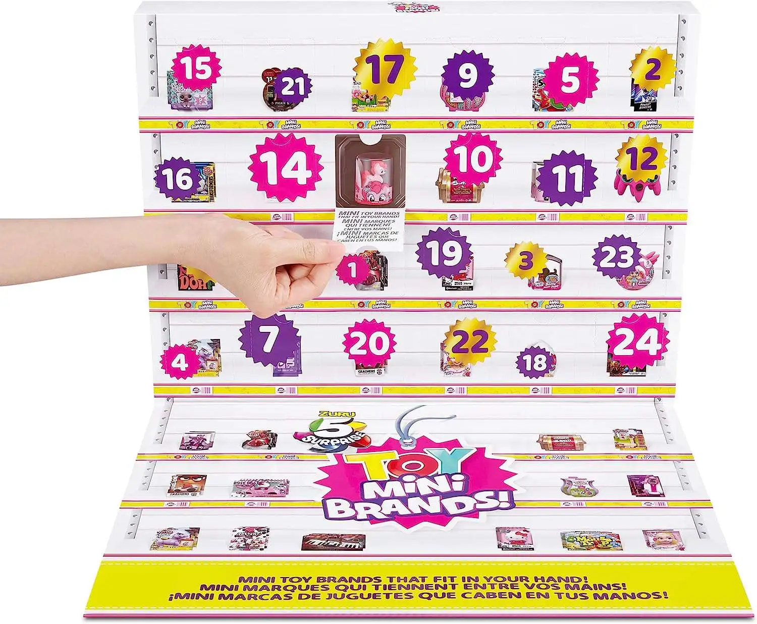 ZURU 5 Surprise Mini-Brands Series 3 Advent Calendar – Outdoor Fun