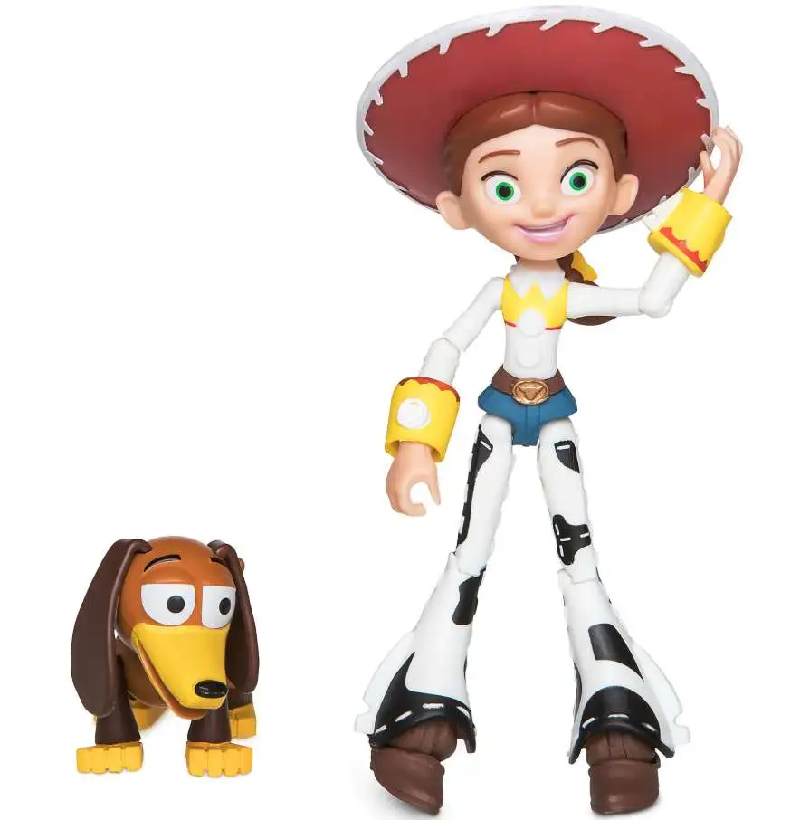 Disney Toy Story 4 Toybox Jessie Exclusive Action Figure With Slinky Dog -  ToyWiz