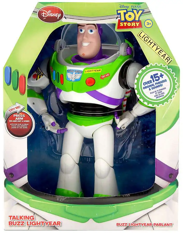 Buzz lightyear shop talking action figure