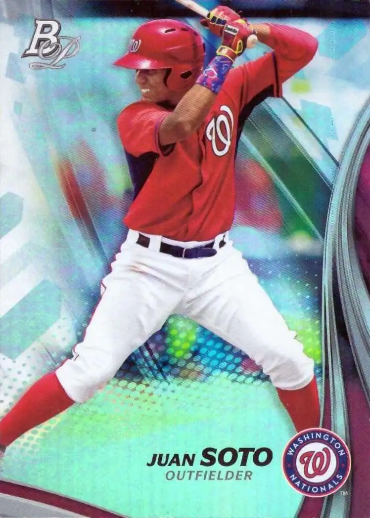 MLB 2017 Bowman Platinum Top Prospects Juan Soto TP-JS