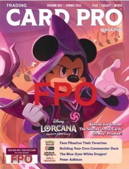 Trading Card Pro Issue #1 Magazine [JUST MAGAZINE! NO PROMOTIONAL PROMO CARDS, PACKS OR DECKS INCLUDED!]