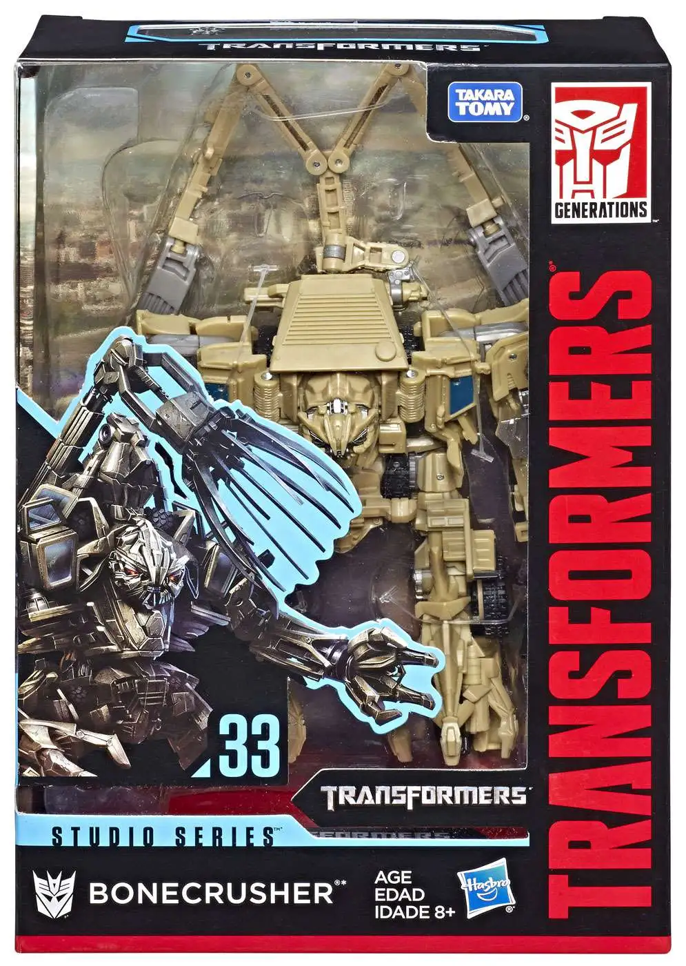 Hasbro Transformers Movie Deluxe Bonecrusher Action Figure for sale online 