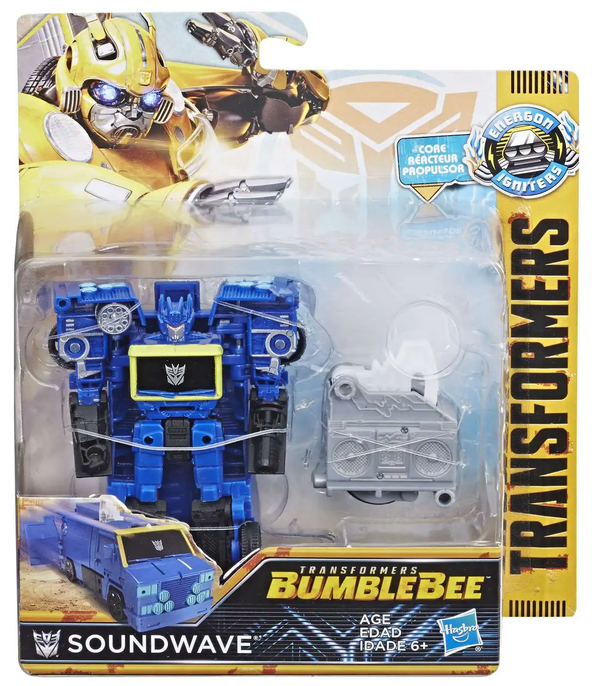 Transformers Bumblebee Movie Energon Igniters Power Plus Soundwave Action Figure 