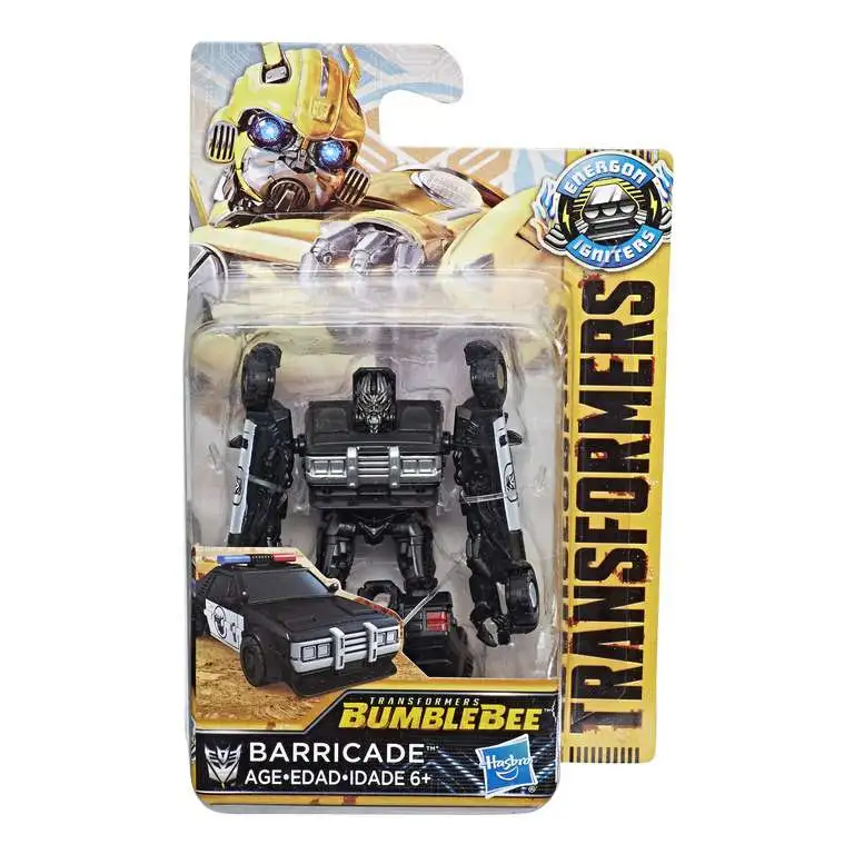Transformers Energon Igniters Speed Series BARRICADE Figure Bumblebee Movie 