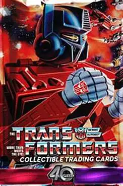 Transformers 40th Anniversary Trading Card DELUXE ULTRA PREMIUM EDITION Pack [12 Packs]