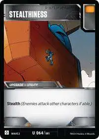 Transformers Trading Card Game Rise of the Combiners Uncommon Stealthiness #064