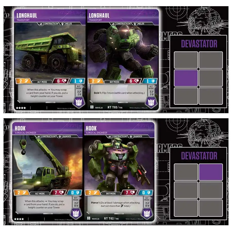 Transformers Trading Card Game Devastator Construction Team Deck For 1  Player Wizards of the Coast - ToyWiz