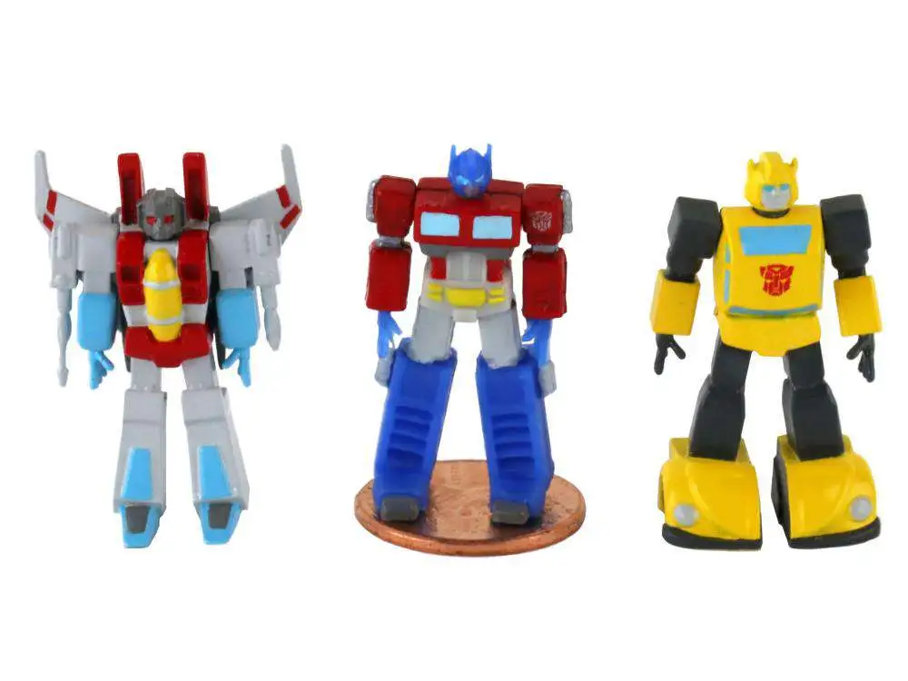 World’s Smallest Transformers Bumblebee & Optimus Prime Set of 2 
