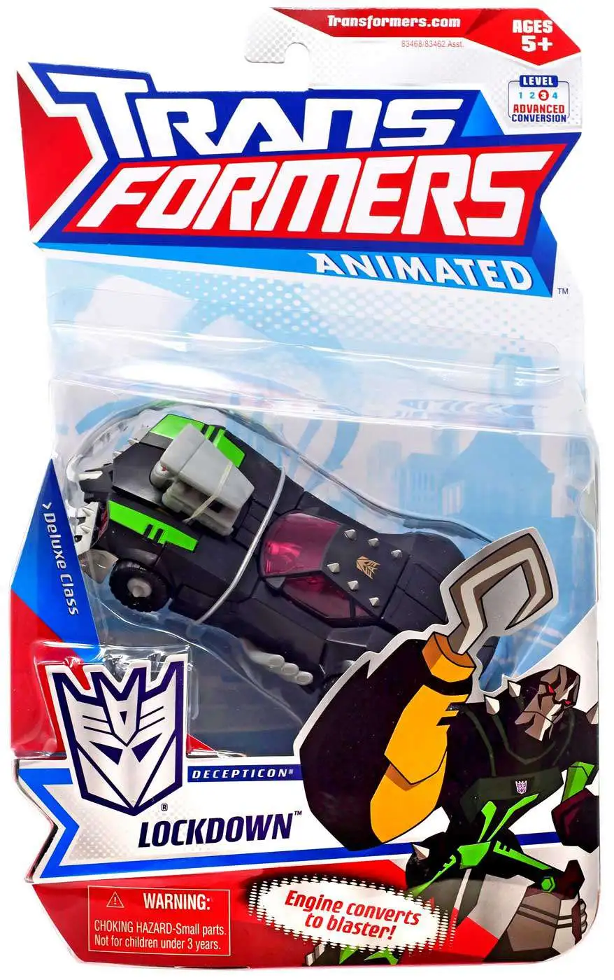 Transformers Animated Lockdown Deluxe Action Figure Hasbro - ToyWiz