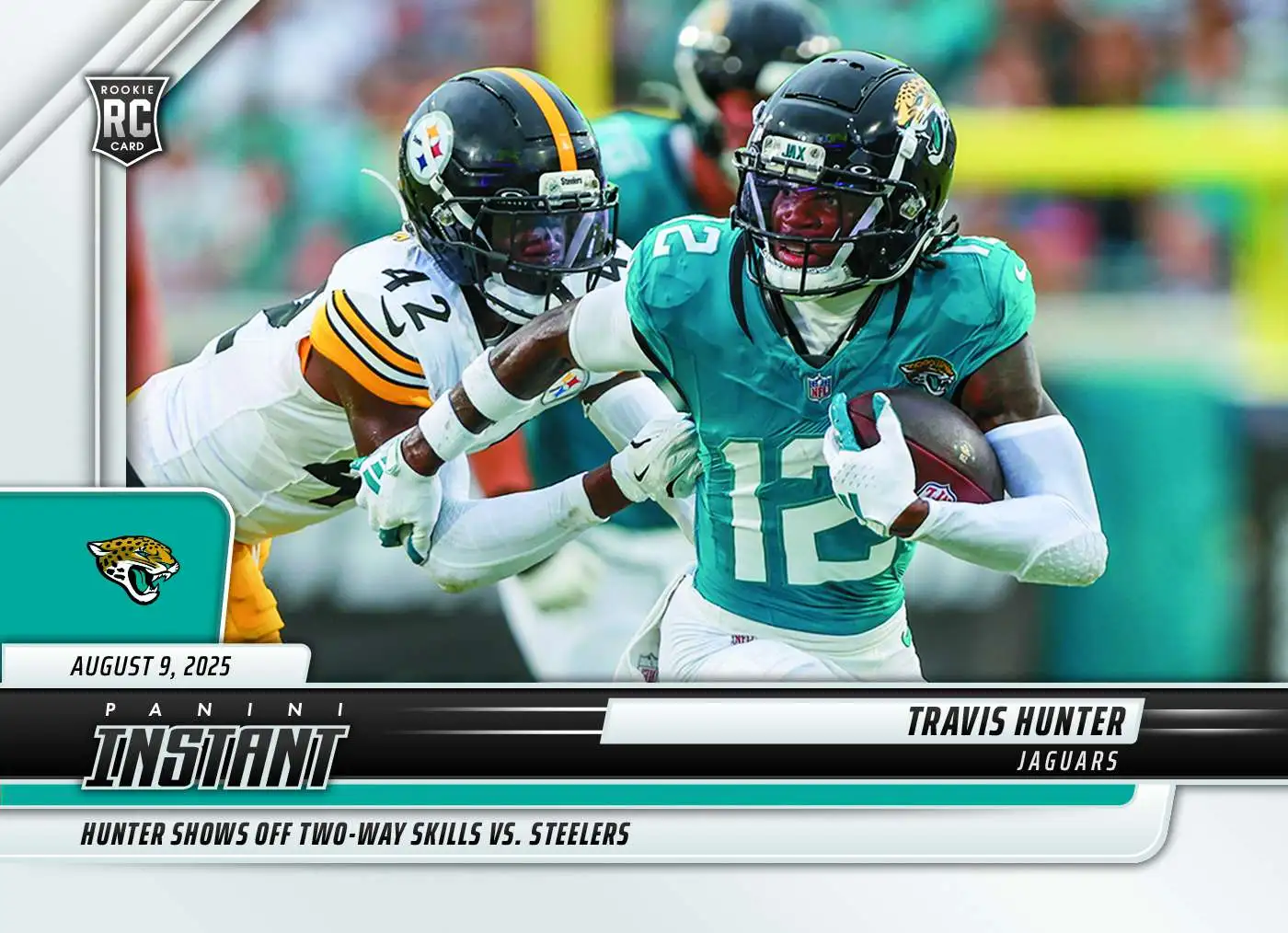 NFL Jacksonville Jaguars 2025 Instant Football Travis Hunter #14 [Rookie]