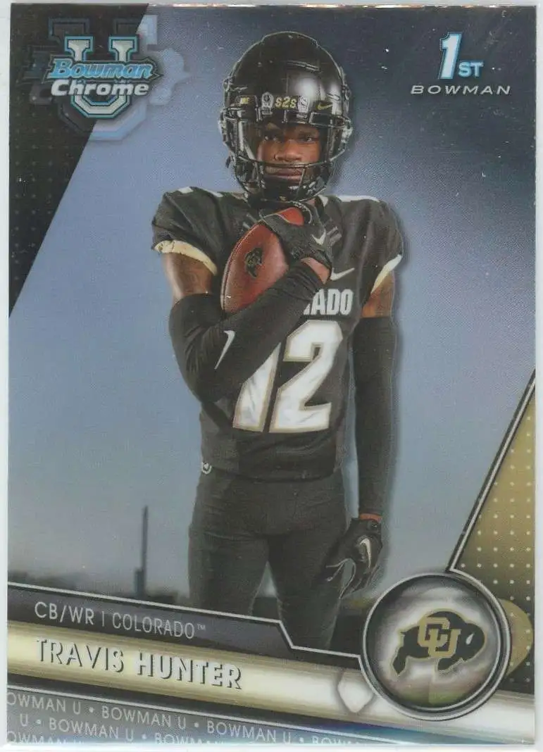 NFL 2023 Bowman Chrome U 1st Bowman Travis Hunter #36