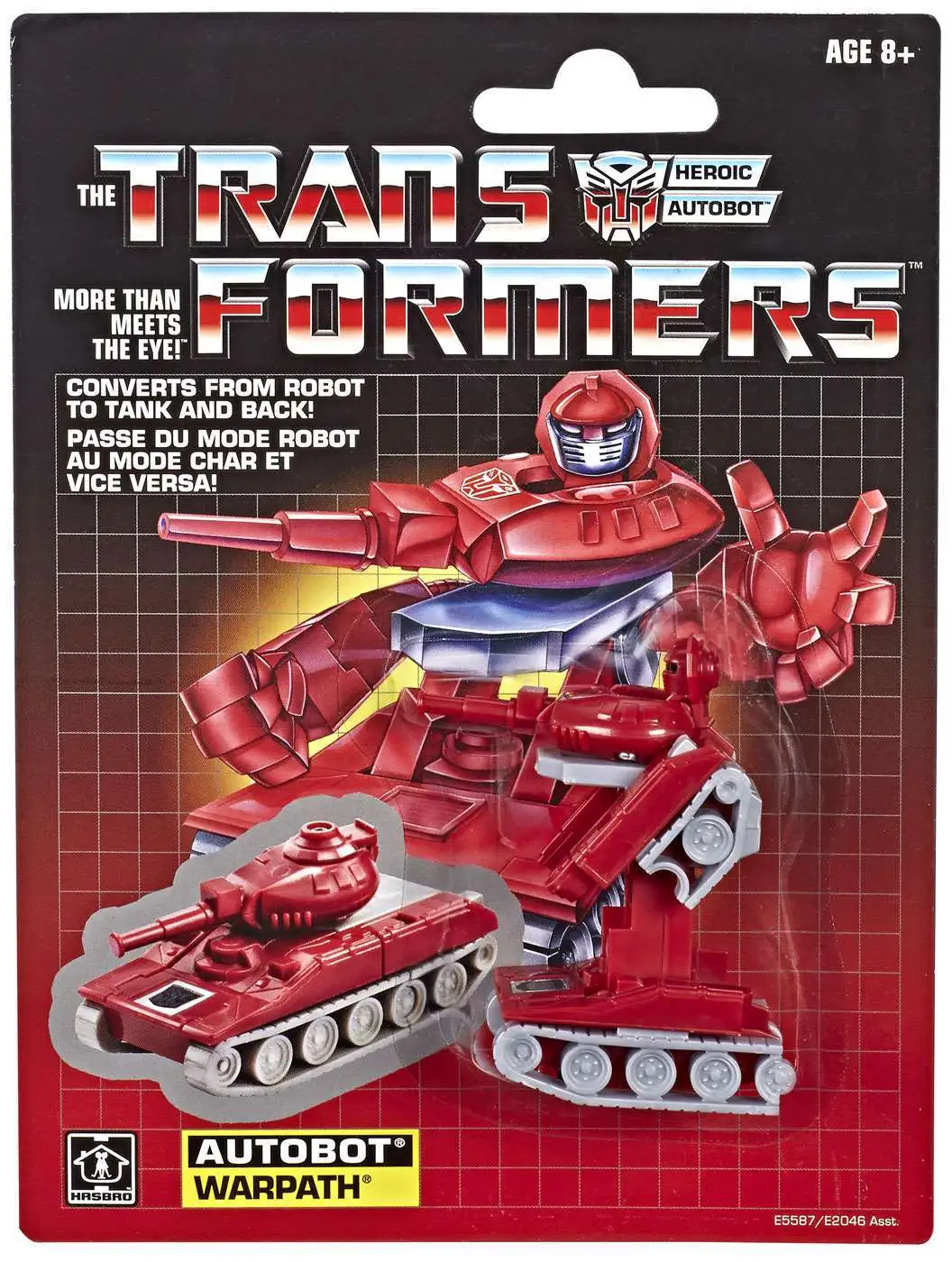 Transformers Gen 1 2019 Reissue Warpath Exclusive Action Figure