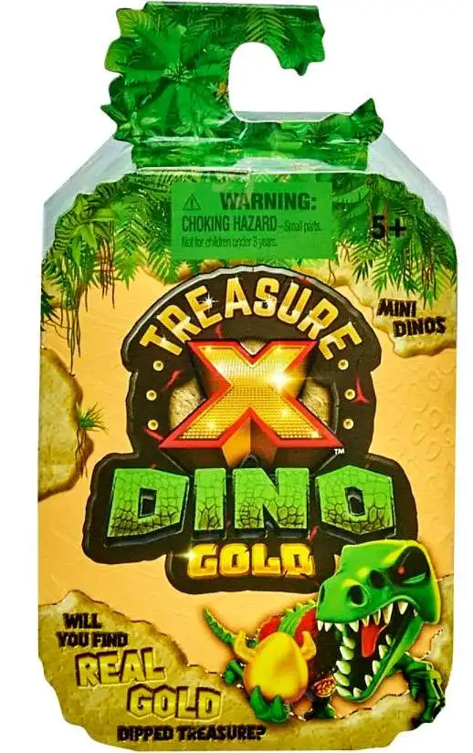 TREASURE X Gold - Dino Dissection, Action Figure- Unbox With The Classic  Experience - Will You Find Real Gold Dipped Treasure?