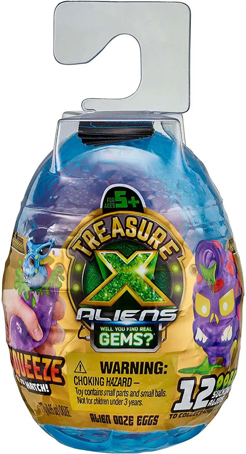 Treasure X Aliens with Slime Alien Figure Tool & Treasure Toy New 
