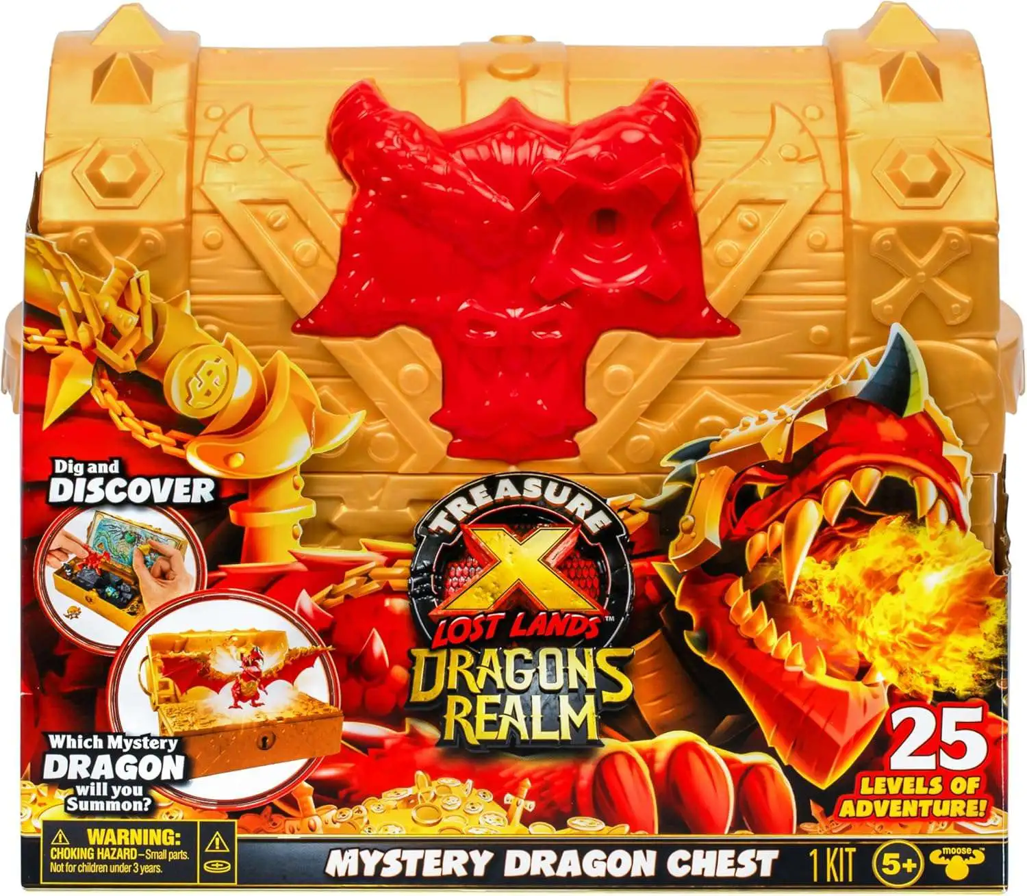 Treasure X Lost Lands Dragons Realm Dragon Chest Mystery Treasure