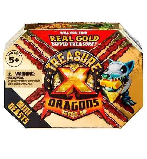Treasure Série X 3 Kings Gold Mini bêtes Mystery Pack 