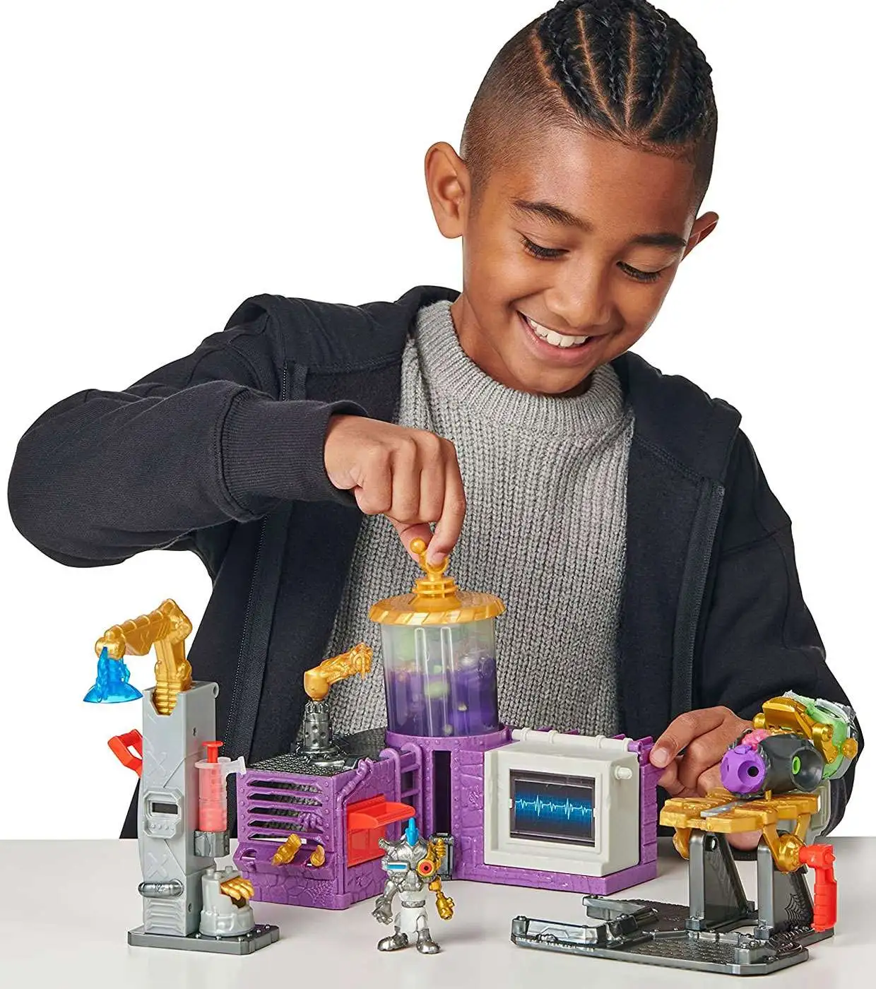 Treasure X Monster Gold Mega Monster Lab Playset 20 Levels of Adventure Moose Toys ToyWiz