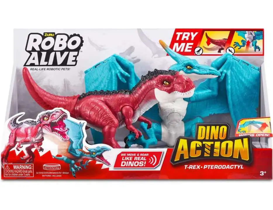 Robo Alive Dino Action Pterodactyl toy by ZURU 