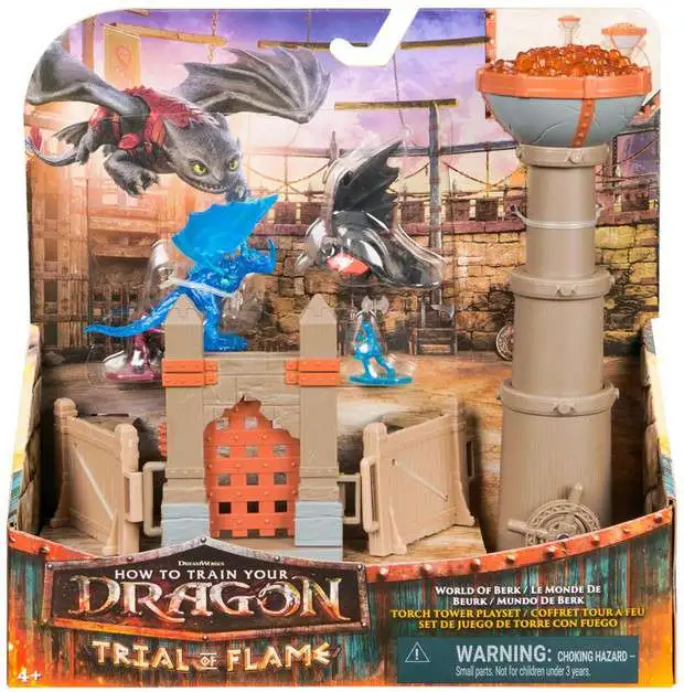 How to Train Your Dragon World of Berk Trial of Flame Torch Tower