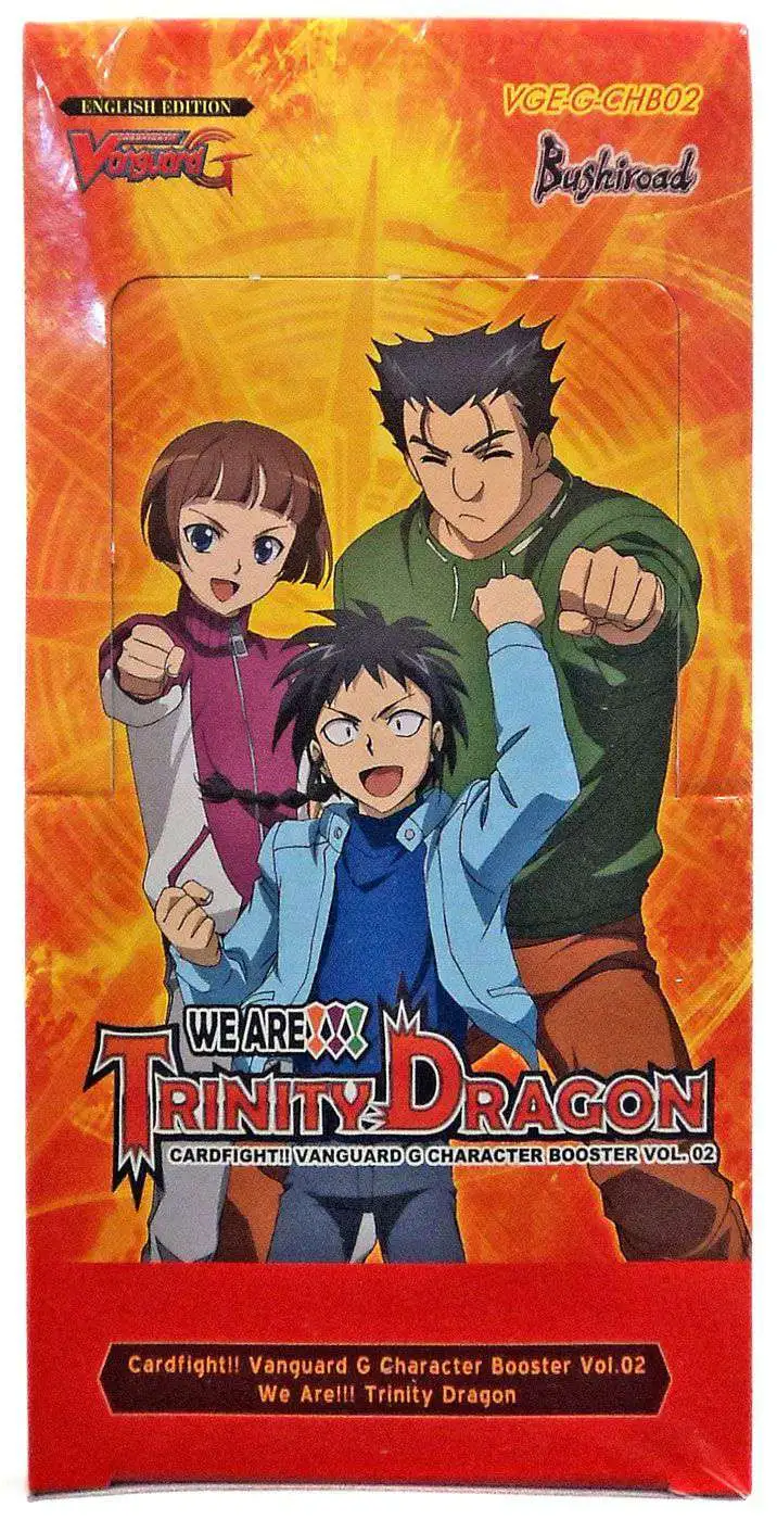 Cardfight Vanguard G Trading Card Game We Are Trinity Dragon Booster Box VGE-G-CHB02 [12 Packs]