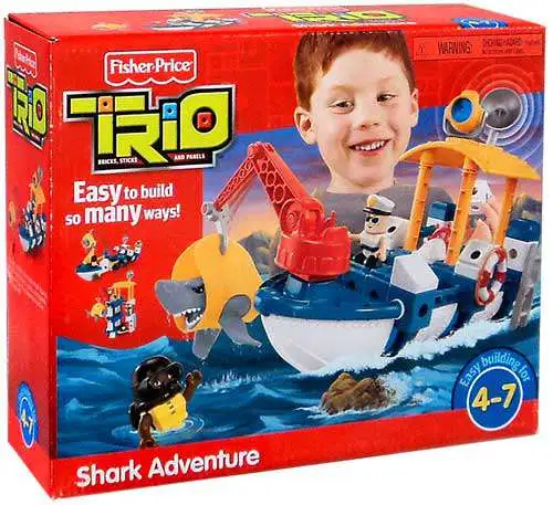 Fisher Price TRIO Shark Adventure Playset - ToyWiz