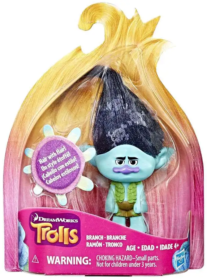 Dreamworks Trolls Branch Hair With Flair Dolls Figure Hasbro Kids Toys A1 for sale online 