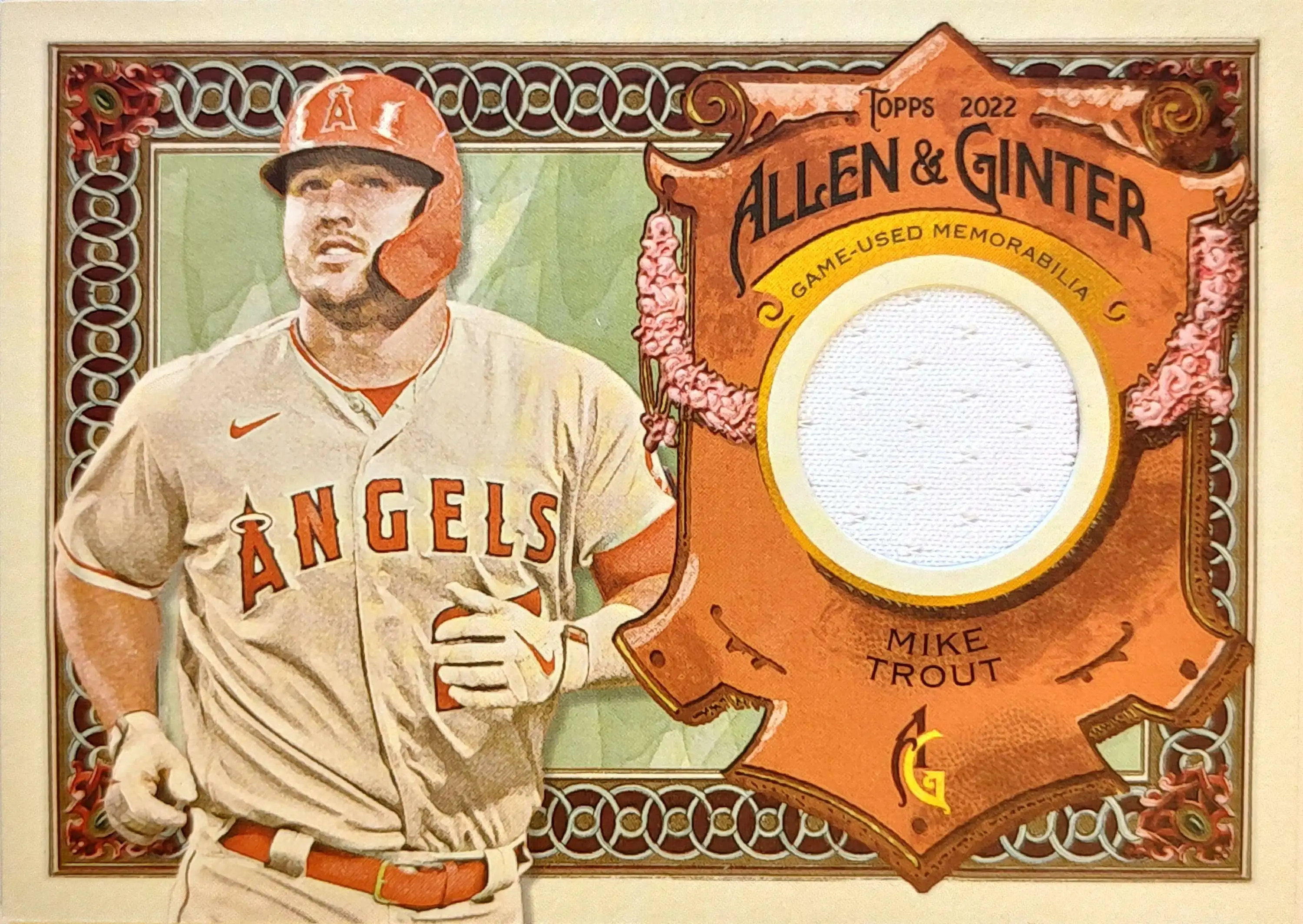 MIKE TROUT ROOKIE CARD Los Angeles Angels Baseball TOPPS ALLEN &  GINTER's $$ RC!
