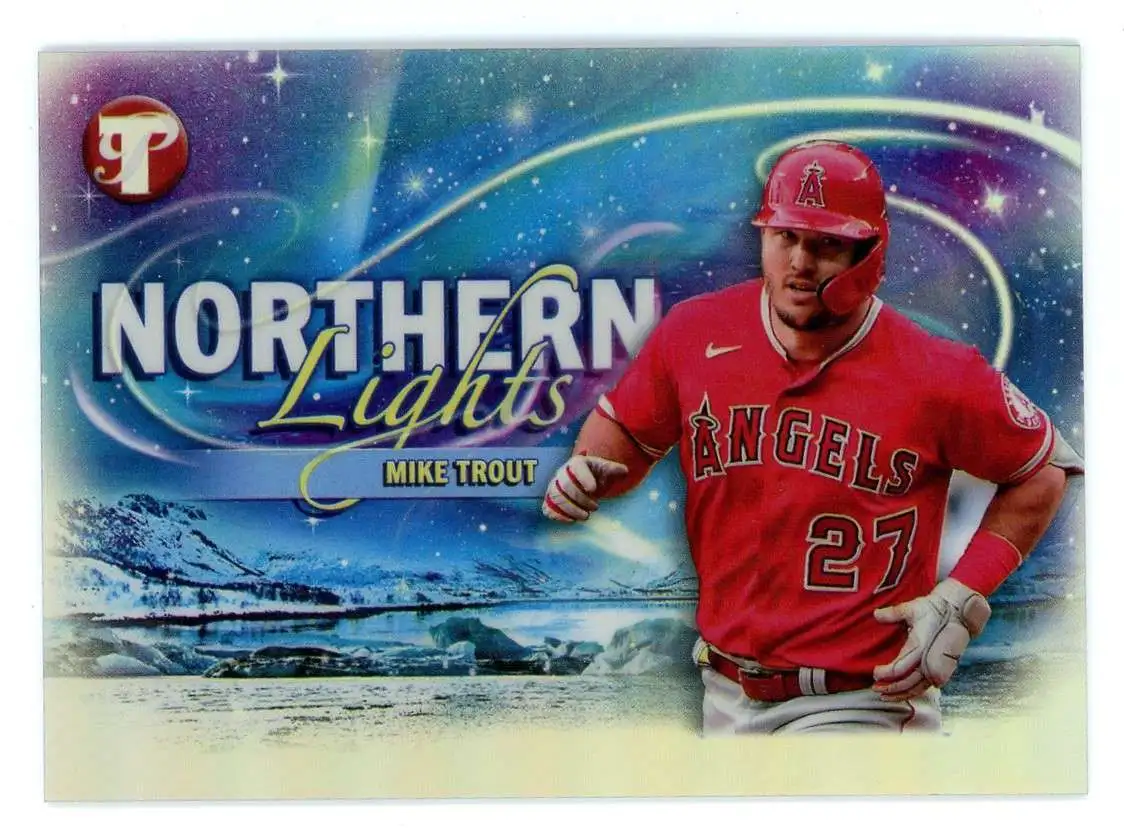 MLB 2024 Topps Pristine Baseball Single Card Northern Lights Mike Trout  NL-7 - ToyWiz