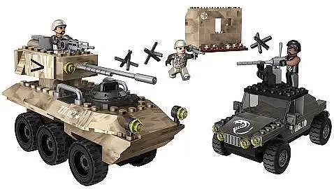 True Heroes Dual Military Set - Tank